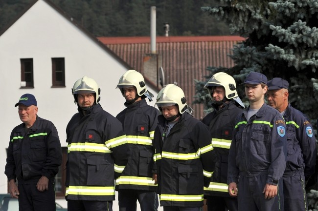 Svěcení hasičské cisterny