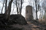 Chřenovice Podhradí - zřícenina hradu